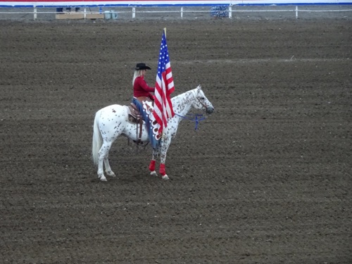 Rodeo Patriotic Opening